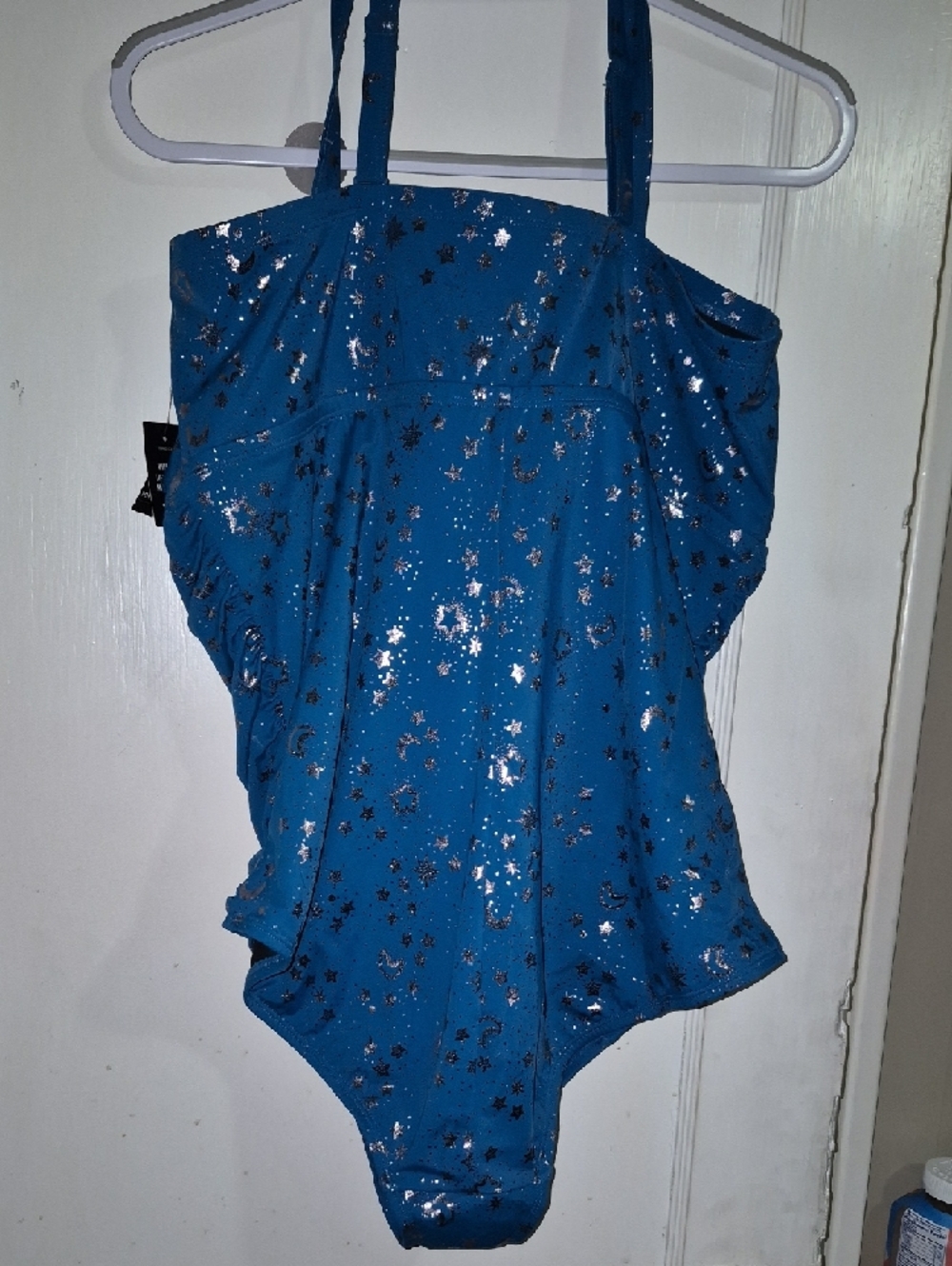 torrid Blue Star Metallic Print Top - Picture 3 of 3